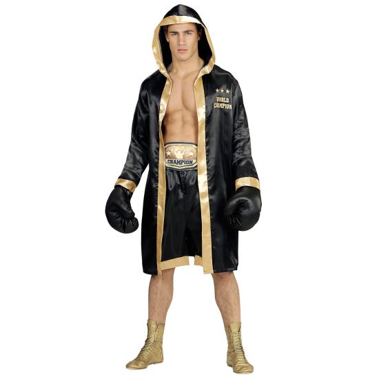 Traje de campeão mundial de boxe masculino Traje de campeão mundial de boxe masculino