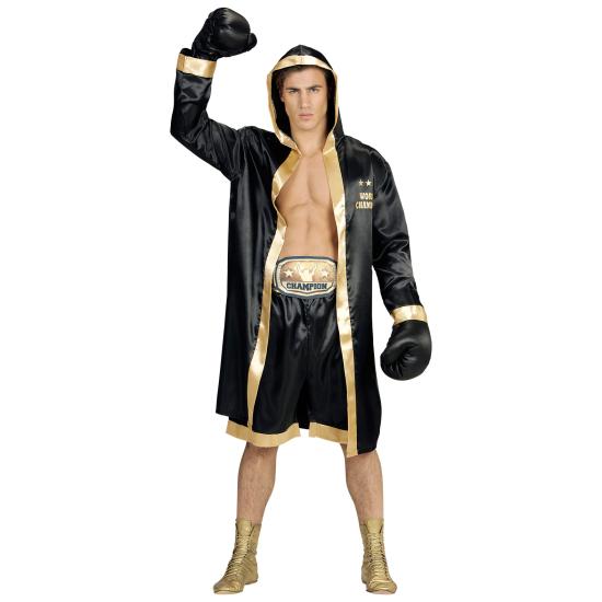 Traje de campeão mundial de boxe masculino Traje de campeão mundial de boxe masculino
