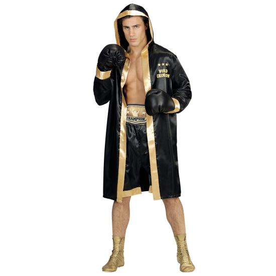 Traje de campeão mundial de boxe masculino Traje de campeão mundial de boxe masculino