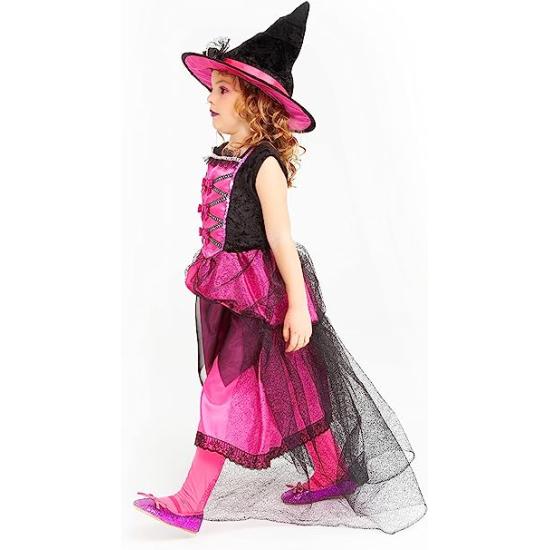 Fantasia chique de bruxa para criança