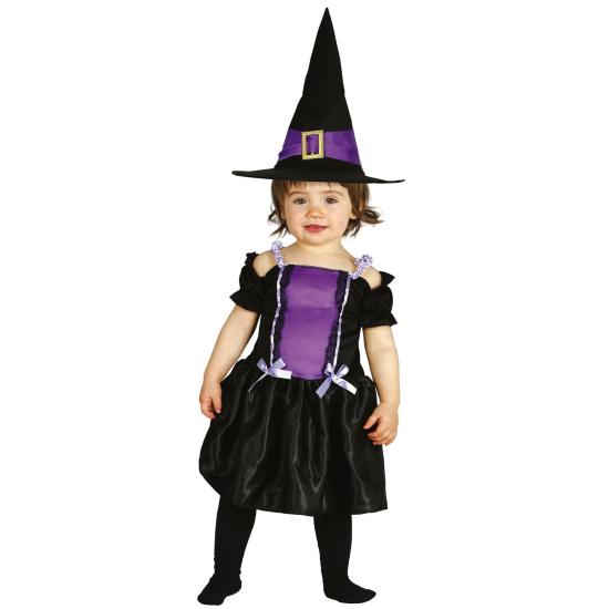 Fantasia de bruxa rosa para bebê Fantasia de bruxa rosa para bebê