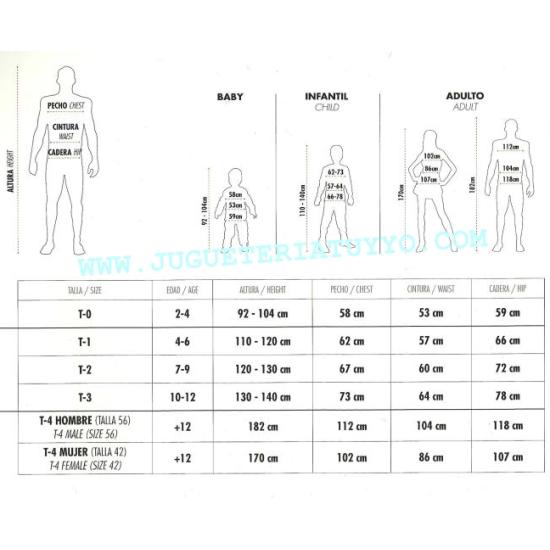 Traje de bartender medieval adulto tamanho único T-4