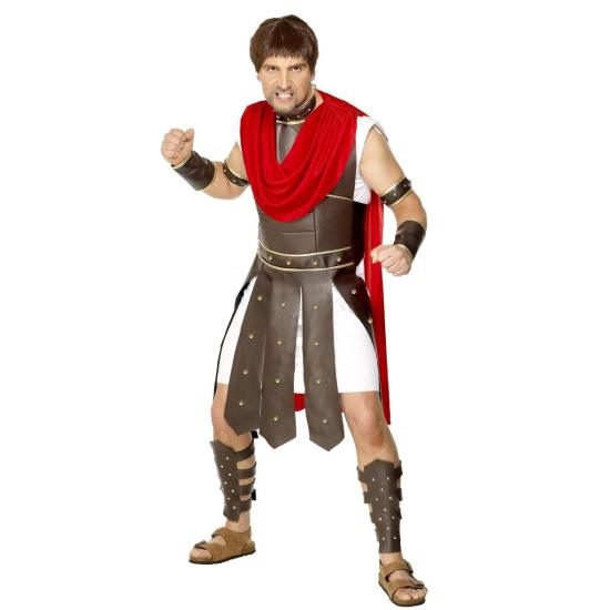 Fato de centurião romano de luxo para adulto