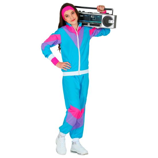 Fato de treino dos anos 80, tamanho criança