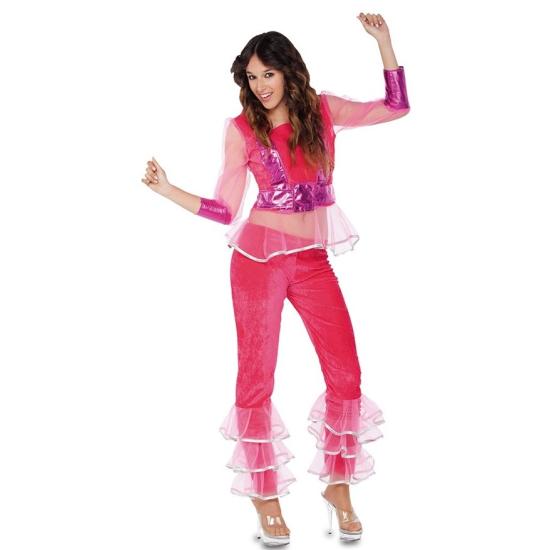 Fato de menina Abba rosa