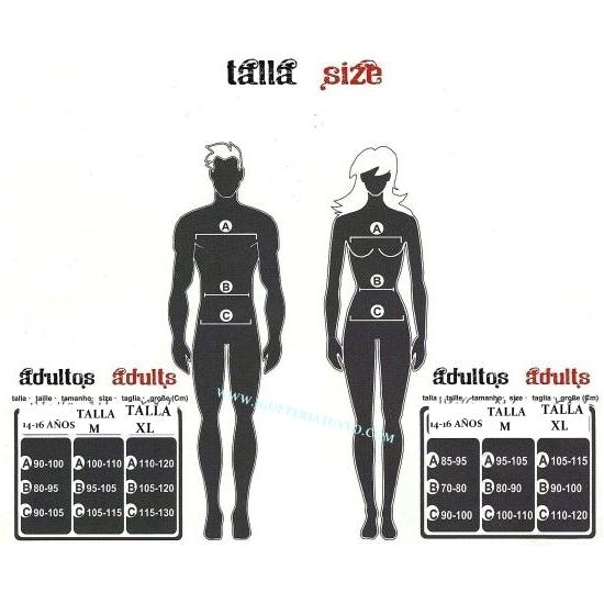 Fato de menina Las Vegas para adulto.