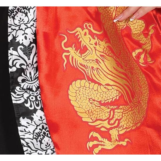 Traje tradicional chinês feminino – vestido e cinto