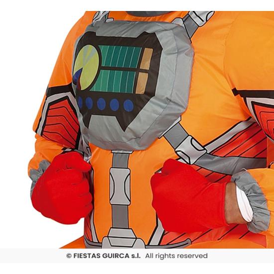 Fantasia de foguete inflável adulto