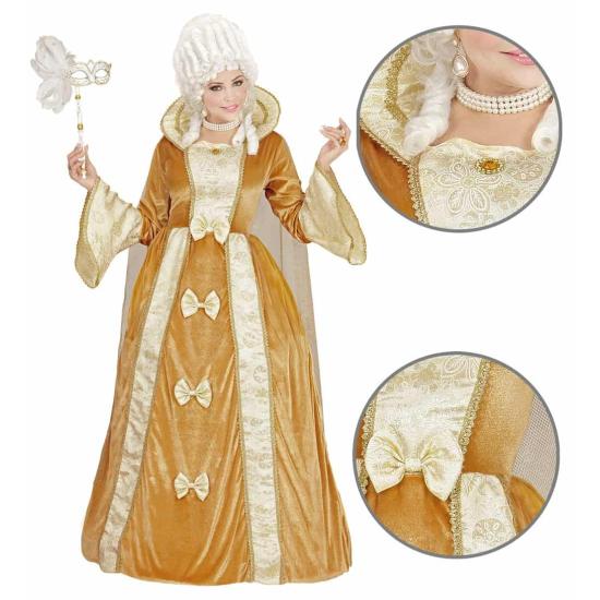 Fantasia luxuosa de cortesã veneziana