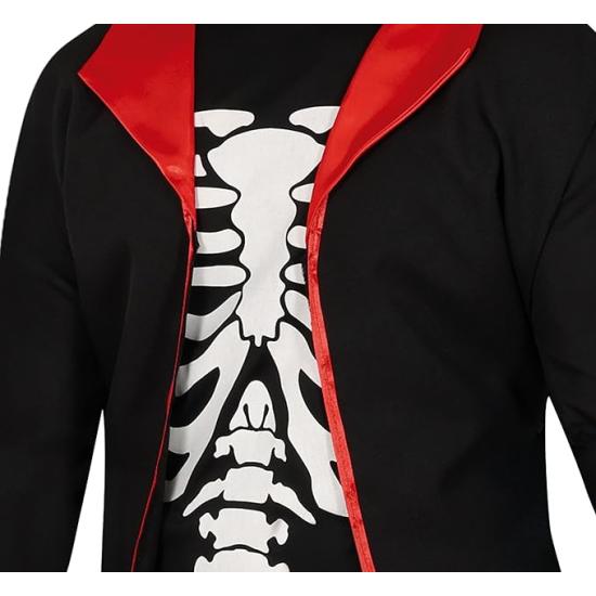 Fato elegante do Dia dos Mortos para menino