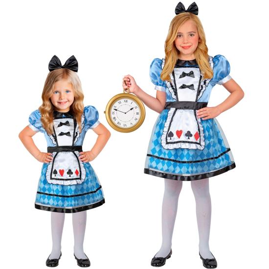 Fantasia de Alice no País das Maravilhas para meninas