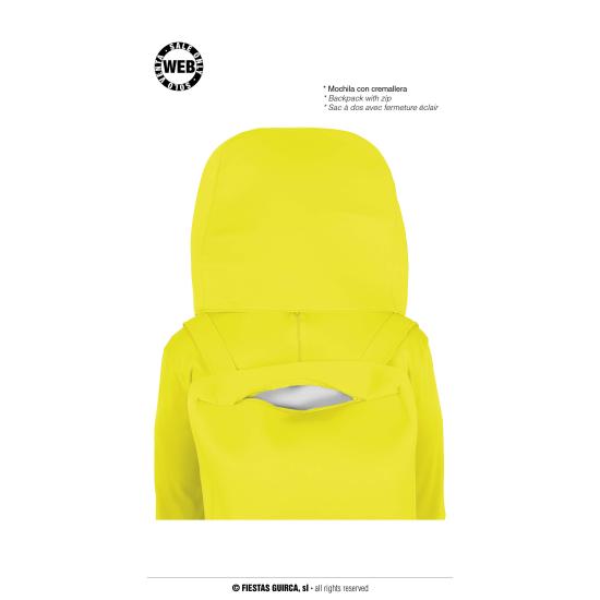 Entre nós fantasia amarela para adulto