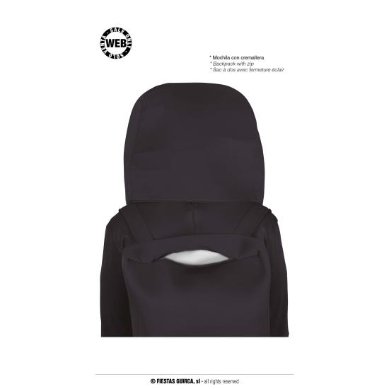 Fato de Among Us preto para adulto Fato de Among Us preto para adulto