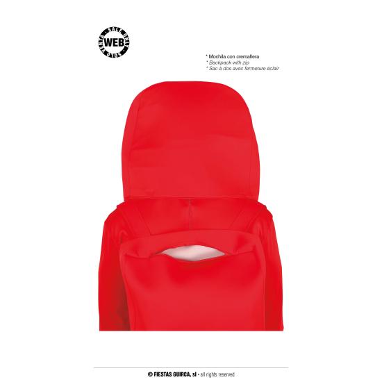 Among Us Fato vermelho para adulto