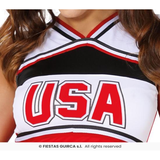 Fantasia de líder de torcida para adulto