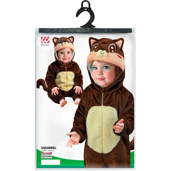 fantasia de esquilo para bebês