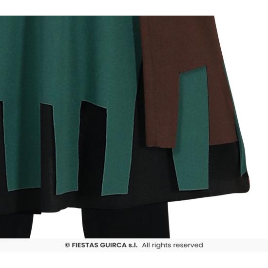 Fantasia de Arqueira Verde para Meninas