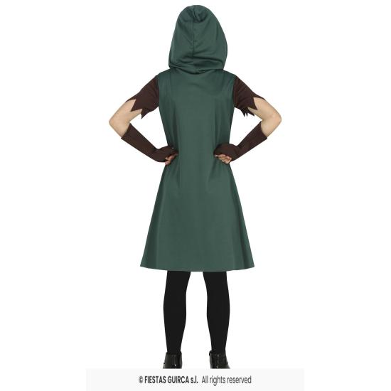 Fantasia de Arqueira Verde para Meninas