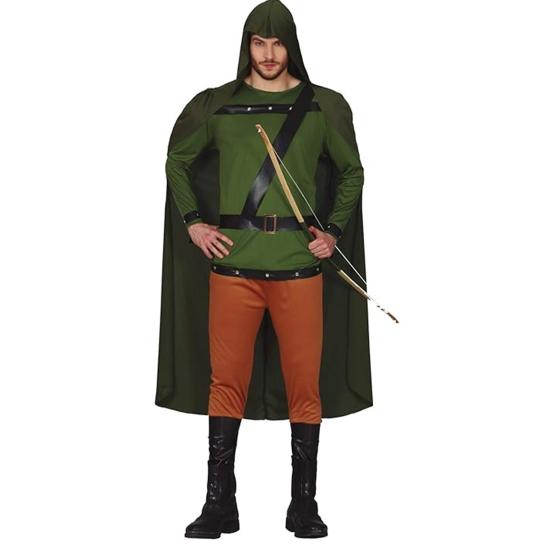 Fato de Arqueiro Verde para Homem