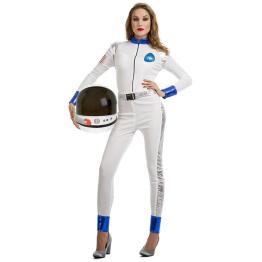 Fato de astronauta espacial para mulher