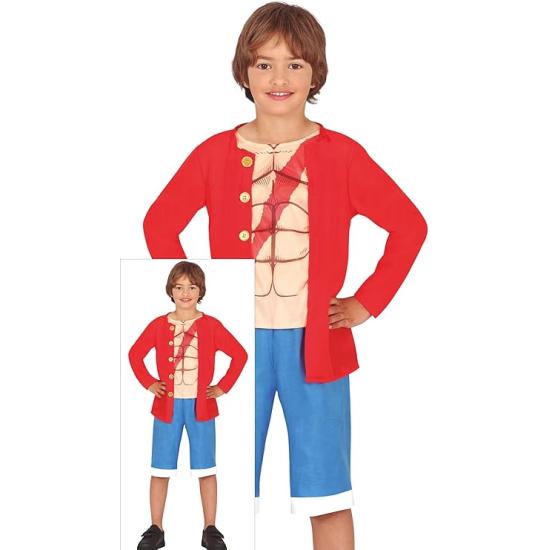 Fantasia de Aventureiro Marítimo para Meninos ou Meninas – Pirata de Anime