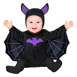 Fantasia de morcego ou demônio para bebê