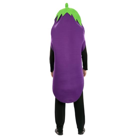 Fantasia de berinjela adulta tamanho ML