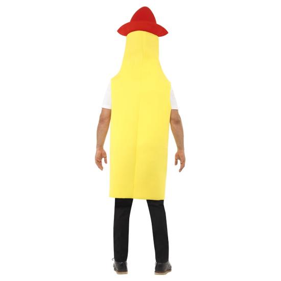 Fato de garrafa de tequila para adulto