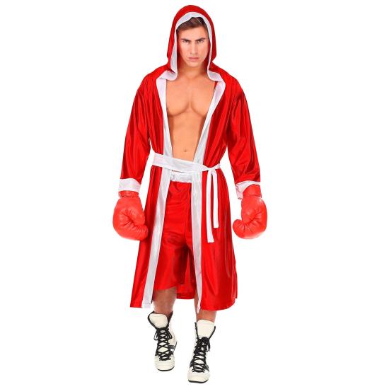 Traje de campeão mundial de boxe masculino