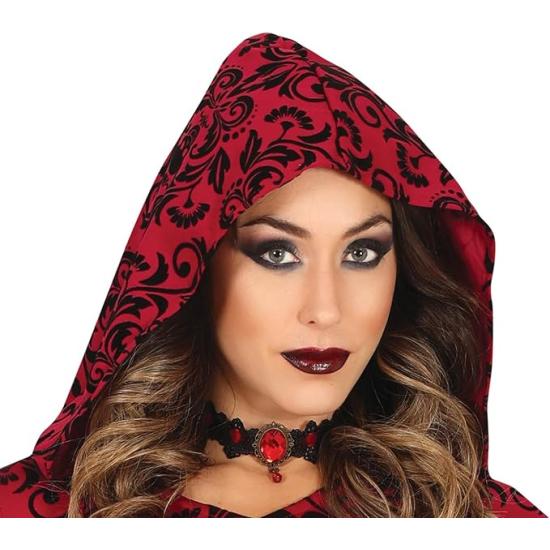 Fantasia de Bruxa Mística Chapeuzinho Vermelho para Mulheres