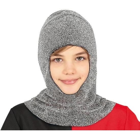 Fantasia infantil de cavaleiro medieval **