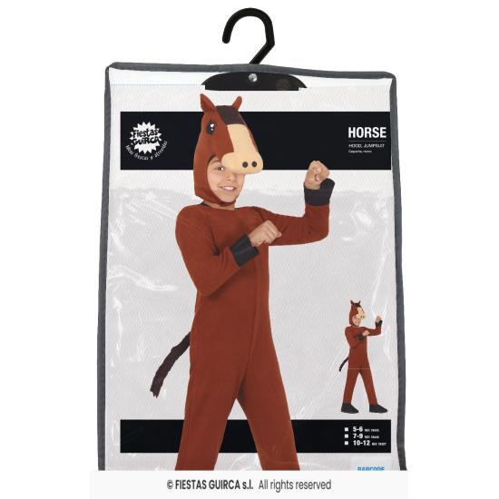 Fantasia de cavalo para criança
