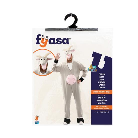Fantasia de cabra tamanho adulto
