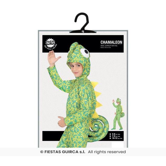 Fato de camaleão infantil