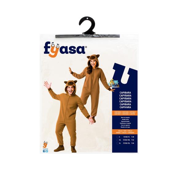 Fantasia de Capivara Unissex para Adultos