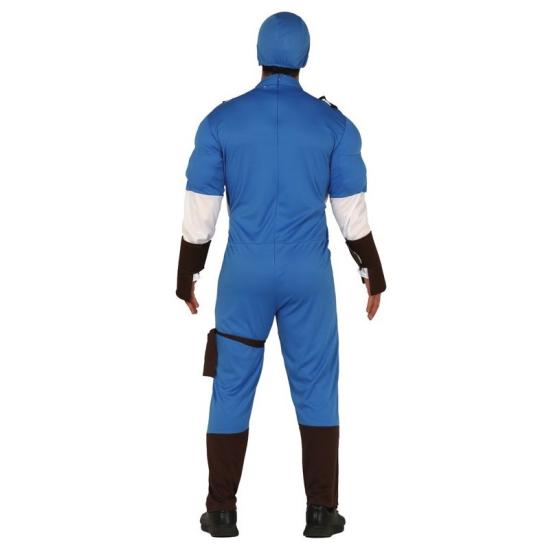 Fato de Capitão Americano para adulto