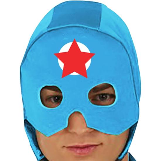 Fantasia de Capitão Vodka – Fantasia engraçada de super-herói muscular com suporte de cerveja para homens adultos