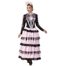 Traje de luxo mexicano Death Catrina