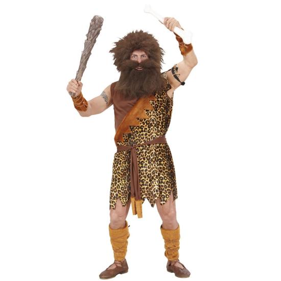 Fantasia de homem das cavernas de osso adulto