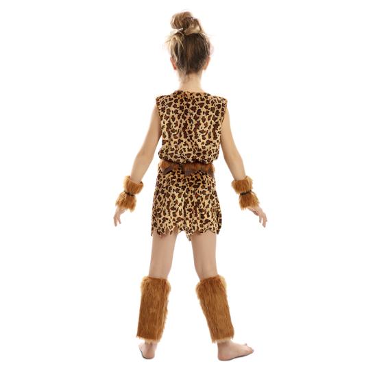 Fantasia de homem das cavernas para meninas