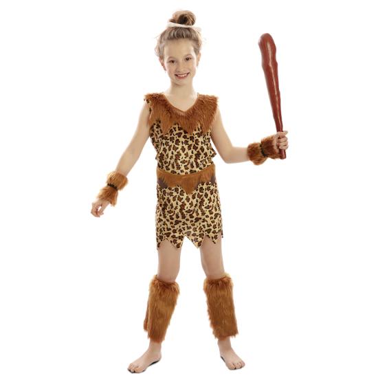 Fantasia de homem das cavernas para meninas