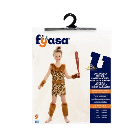 Fantasia de homem das cavernas para meninas