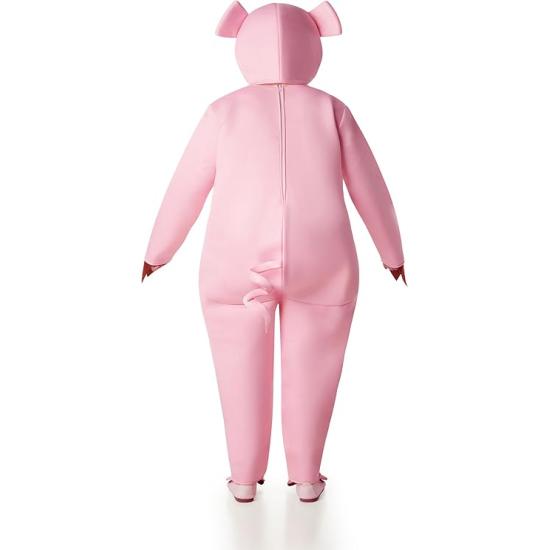 🐷 Fantasia inflável de porco gordinho para adultos