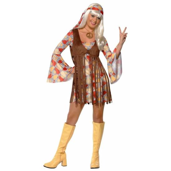 Fantasia de menina legal dos anos 60 para adulto