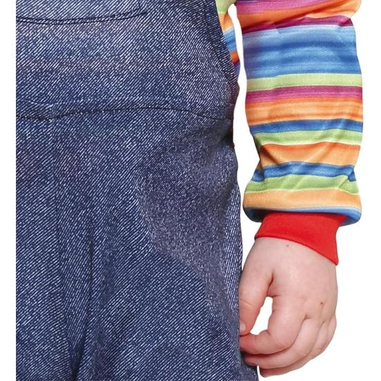 Fato de Chucky diabólico para bebé Fato de Chucky diabólico para bebé