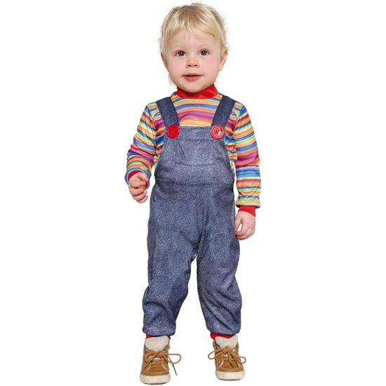 Fato de Chucky diabólico para bebé Fato de Chucky diabólico para bebé