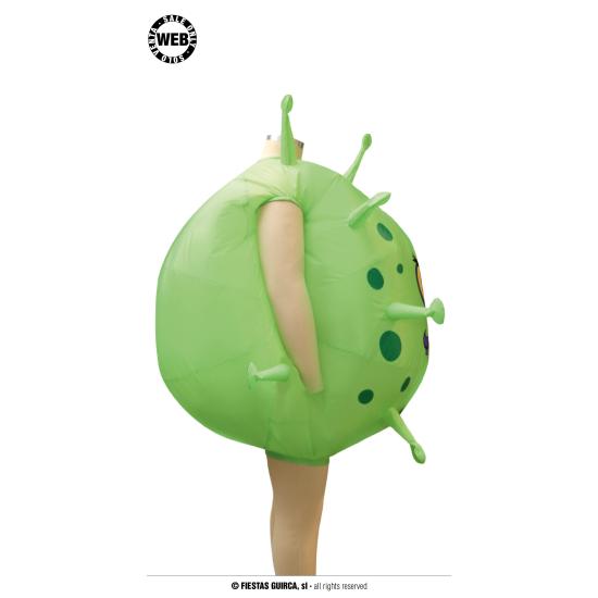 Traje inflável Covid 19 tamanho adulto