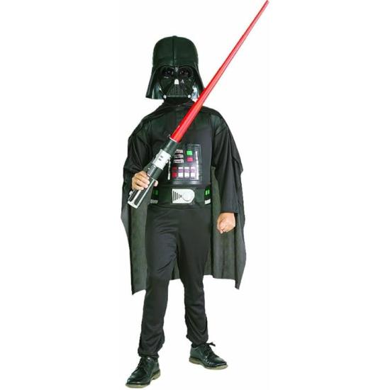 Fantasia de Darth Vader para meninos, caixa com fantasia, máscara e espada, 5-7 anos Fantasia de Darth Vader para meninos, caixa com fantasia, máscara e espada, 5-7 anos