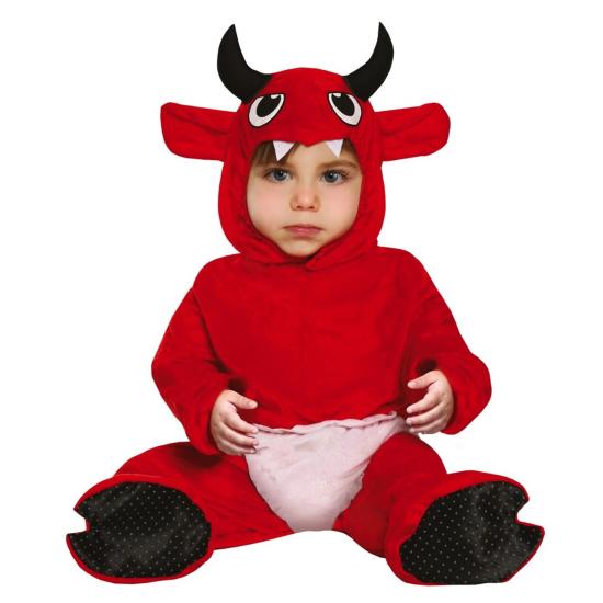 Fantasia de diabo vermelho para bebê Fantasia de diabo vermelho para bebê