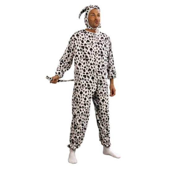 Fantasia de dálmata barata para adulto